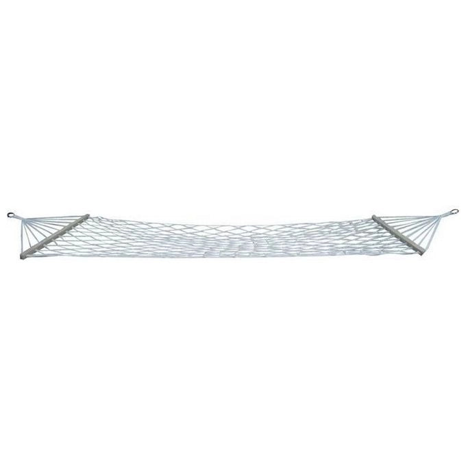 Blinky 9691730 Mexico Amaca a Rete Singola 200x80 cm Carico Max 120 Kg Assi Legno Betulla Corda Poliestere Cotone EN581