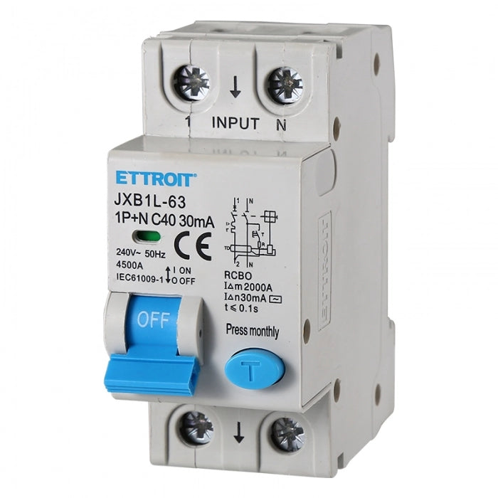 Magnetotermico Differenziale 2P 40A 30mA 220V