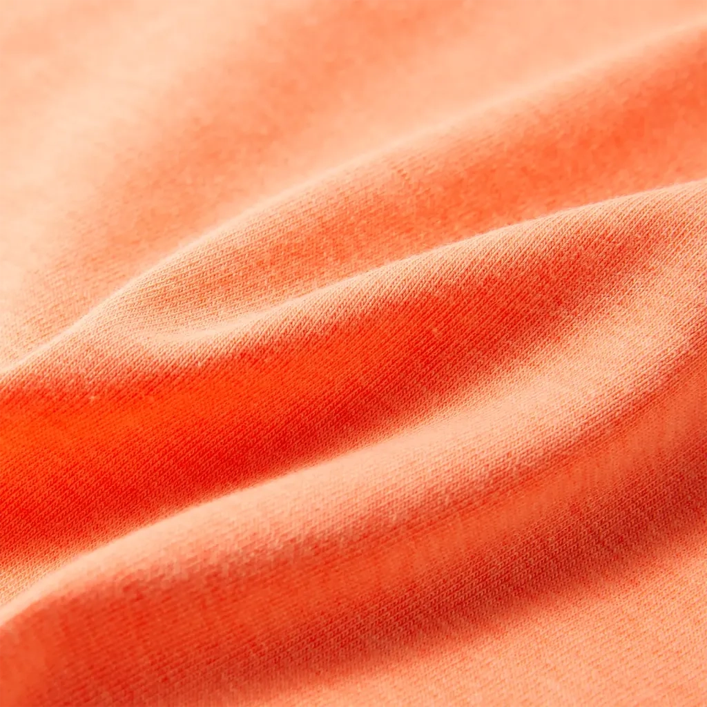 Maglietta da Bambina Arancione Neon 128 10722
