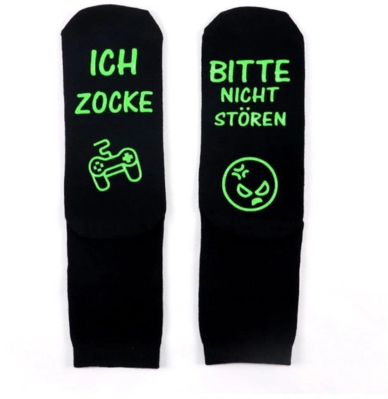 Calzini Antiscivolo per Giocatori - Regalo per Adolescenti - Adatti a Uomini/Donne - Calzini da Gioco - Unici e Umoristici - Calzini da Gioco per Gamer