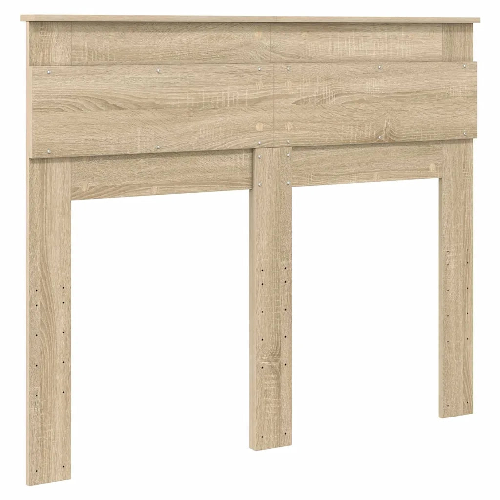 Testiera-Testata-Testiera Decorativa Rovere Sonoma 135 cm Legno multistrato 388202