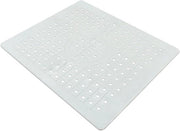 Mat di Drenaggio & Aria per Cucina - con Filtro Residuo in Funzione di Separazione, Fissaggio Flessibile in Materiale Ecologico (31x26 cm) - Ideale come Asciugatrice, Piastra di Taglio e Sostegno