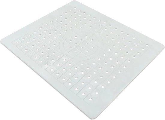 Mat di Drenaggio & Aria per Cucina - con Filtro Residuo in Funzione di Separazione, Fissaggio Flessibile in Materiale Ecologico (31x26 cm) - Ideale come Asciugatrice, Piastra di Taglio e Sostegno