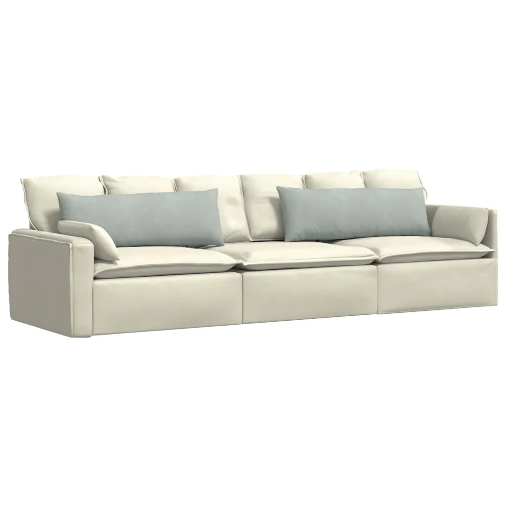Cuscini da Divano 2 pz | Cuscini per sedie Grigio chiaro 120 x 40 cm