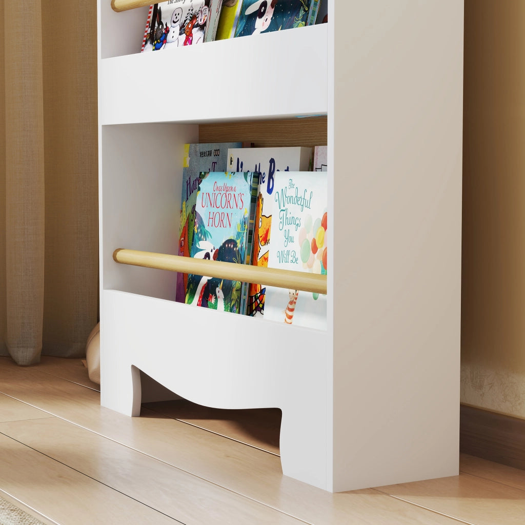 Libreria bambini 3 ripiani legno naturale ¨C Xylo ¨C cameretta stoccaggio libri