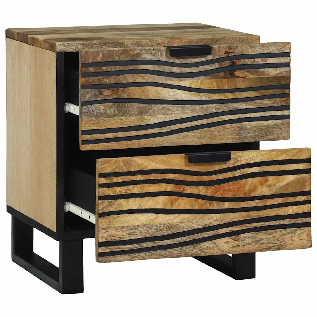 Armadio da Notte con cassetto Marrone 40 x 33 x 46 cm 4017934