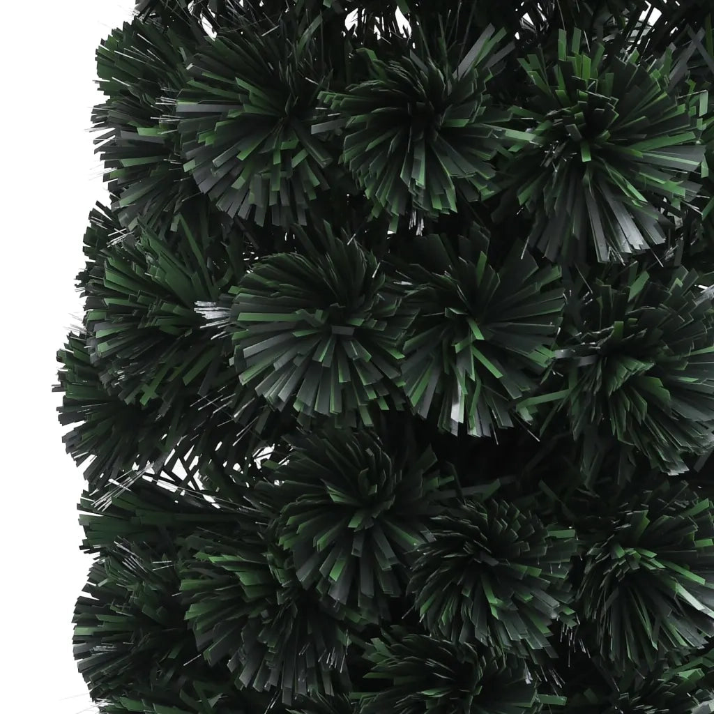 Albero Natale Artificiale Sottile Supporto-Albero Natalizio 120 cm Fibra Ottica