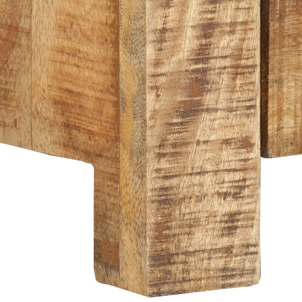 Mobile TV | Armadietto TV | Mobile Porta TV 110x30x40 cm in Legno di Mango Grezzo