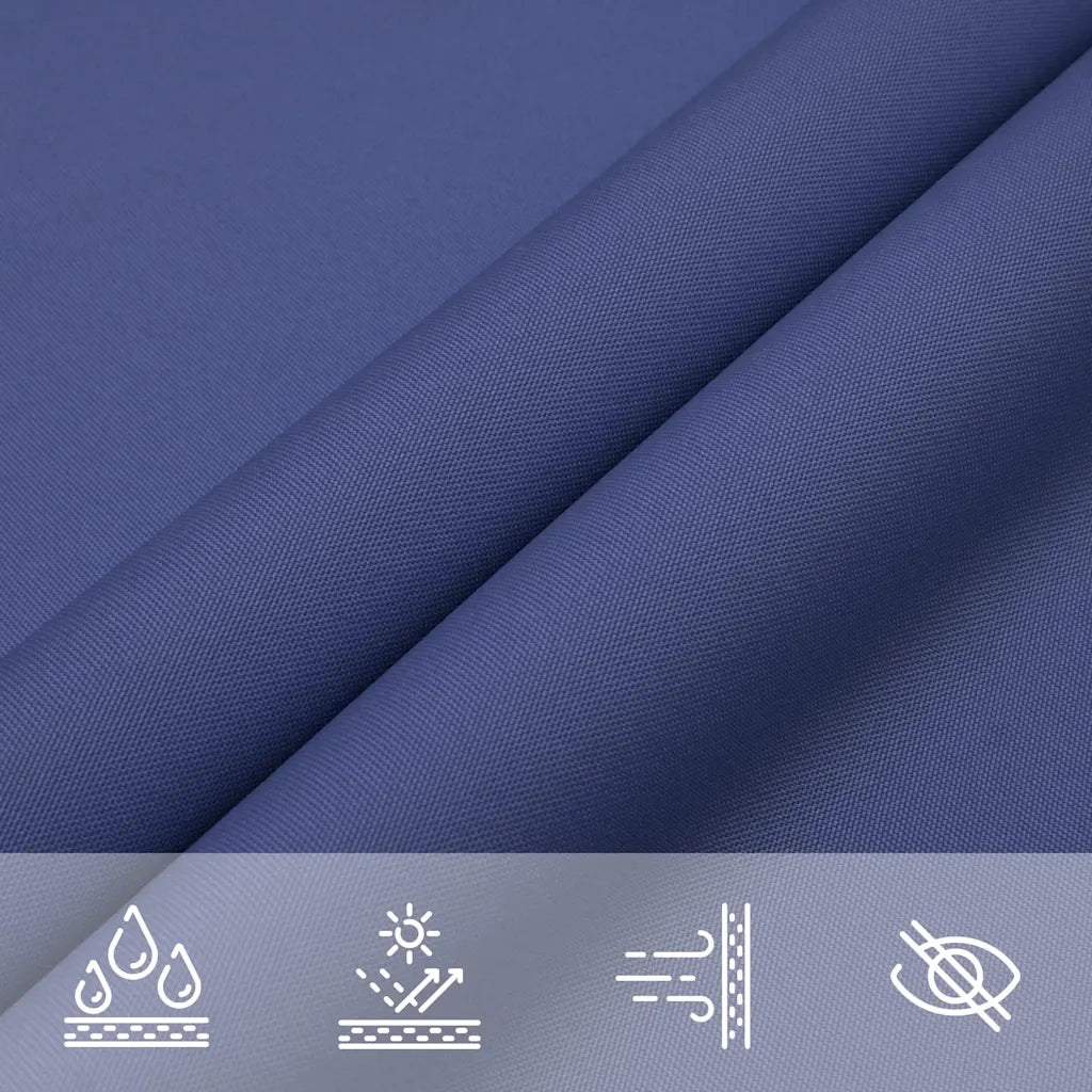 Parasole a Vela Oxford Rettangolare 2x4,5 m Blu 135533