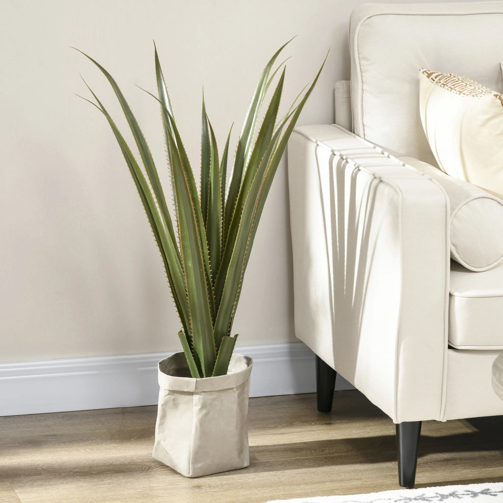Pianta Artificiale Agave ¨C Xylo ¨C 90 cm 16 Foglie Interno Esterno