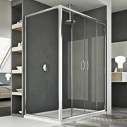 Box Doccia 70x160 CM H185 trasparente mod. Replay Duo 2 Ante