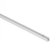Profilo LED NW01 da superficie anodizzato, cover trasparente 1m