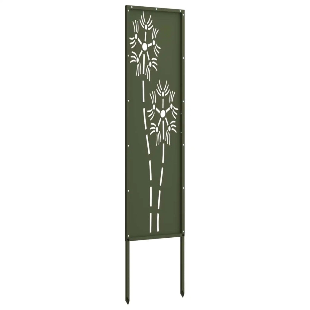 Schermo per privacy in giardino Oliver verde 32 x 140 cm 876213