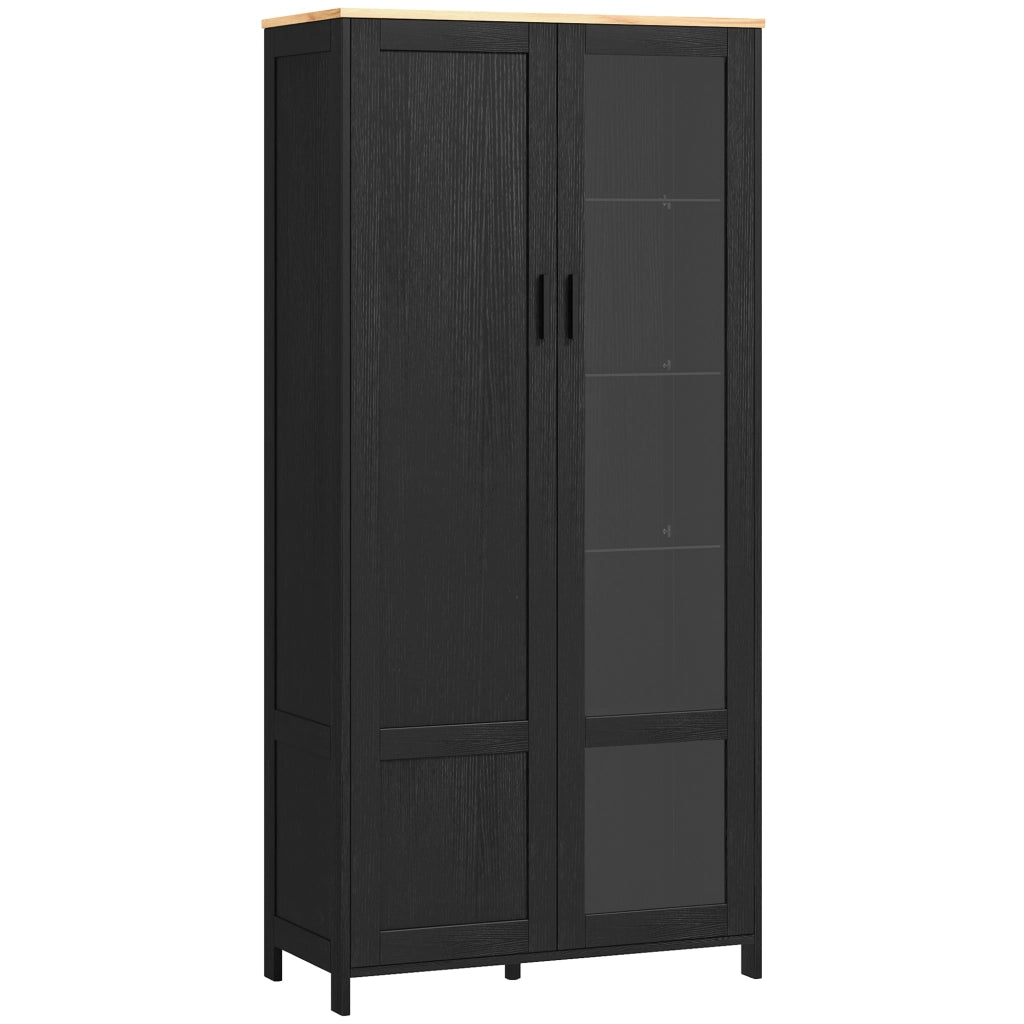 Armadio da cucina ¨C zephmum ¨C 76x36x160 cm nero