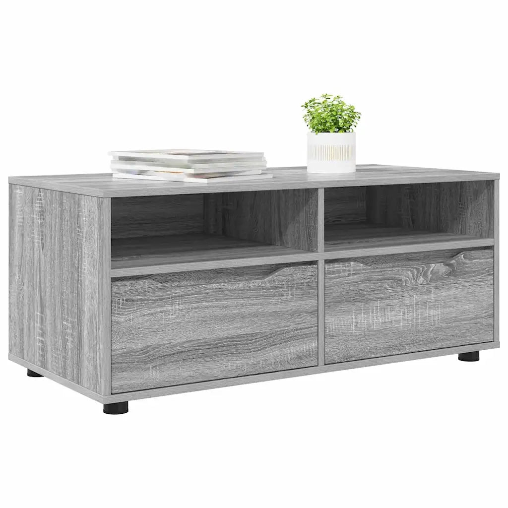 Mobile TV-Credenza TV-Console TV Grigio Sonoma 100 x 48 x 43 cm Legno multistrato