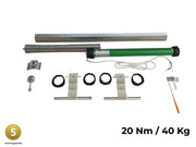 Kit Motore Tapparella Elettrica 40 kg 20 Nm Sicurezza Anti Sollevamento