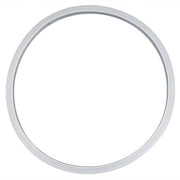 Anello di Sigillatura in Silicone - 24 cm - Adatto per Piatto di Cottura Rapida - Facile da Pulire - Materiale Sicuro per l'Alimentazione