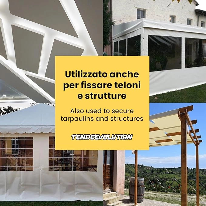 Peso Piatto in Alluminio Alluminio Grezzo per Tende - Lunghezza barra 180cm, 3cm Largo, 2mm Spessore - Profilo per Binari, Strip LED, Teloni
