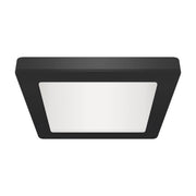 Plafoniera LED quadrata nera 22cm 18W CCT Olga Struhm