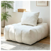 Divano Poltrona a Sacco Lazy ¨C MINIMAL ¨C Tessuto, Beige