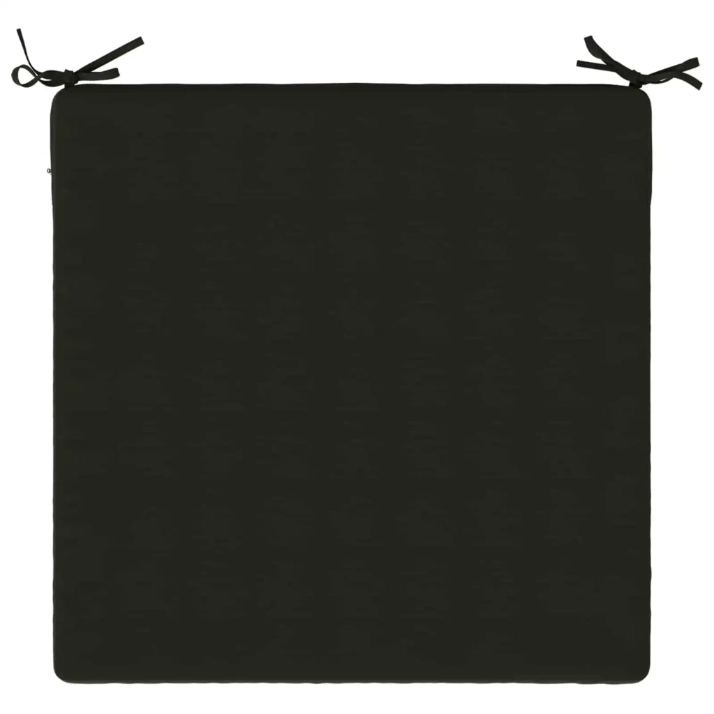 Cuscini per Sedia in 4 Pezzi SOEST 4 pz 100% Poliestere Nero 944616