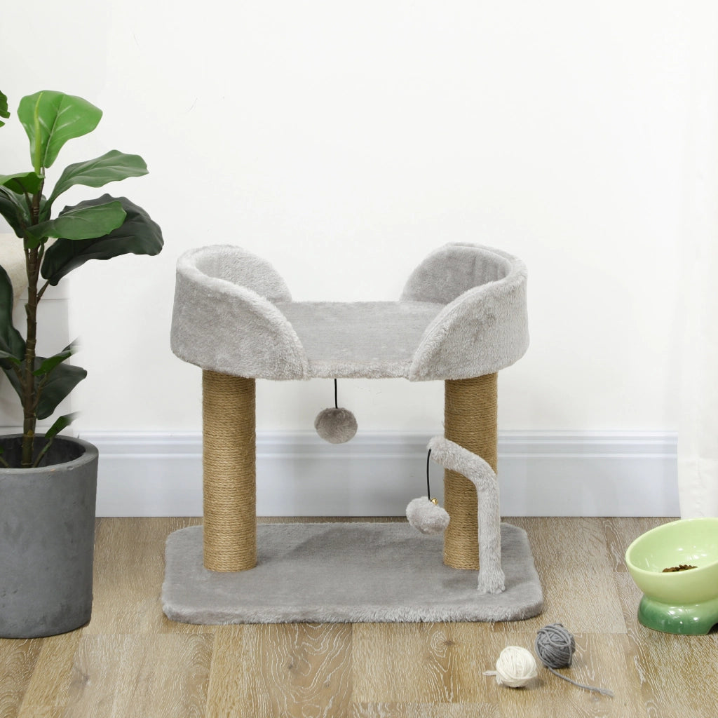 Albero tiragraffi per gatti ¨C Minimal ¨C 42 cm grigio