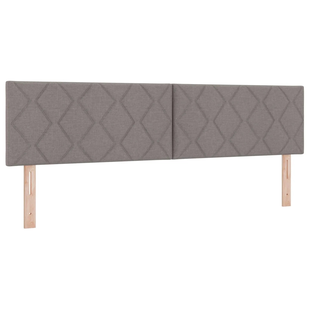Letto ottomano con materasso Tortora 180 x 200 cm Tessuto 3456431