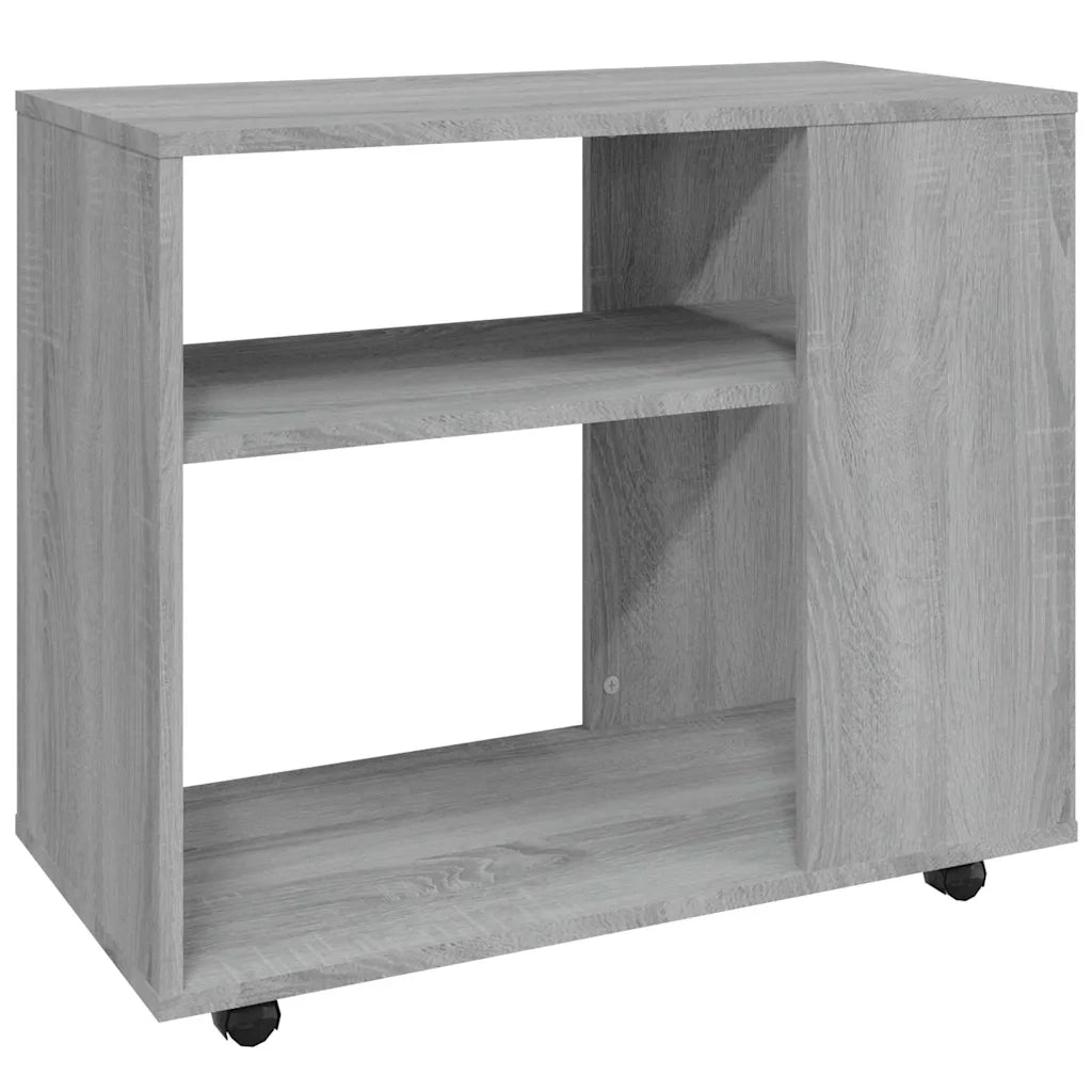 Tavolino da Salotto-Tavolino da soggiorno-Tavolo Grigio Sonoma 70x35x55 cm Legno Multistrato