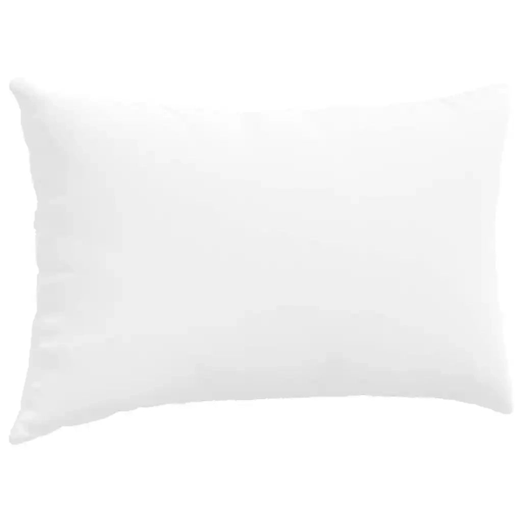 Cuscini da Divano 2 pz | Cuscini per sedie Bianco 50 x 30 cm Tessuto