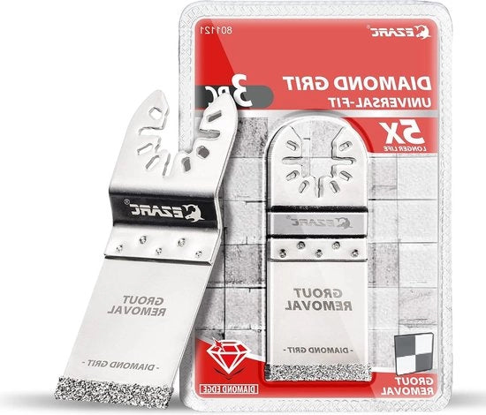 Kit di rimozione di malta oscillante a 3 pezzi con lame oscillanti per la rimozione di malta e tagli morbidi