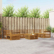 Set di divani da esterno 8 pcs Naturale 3373164