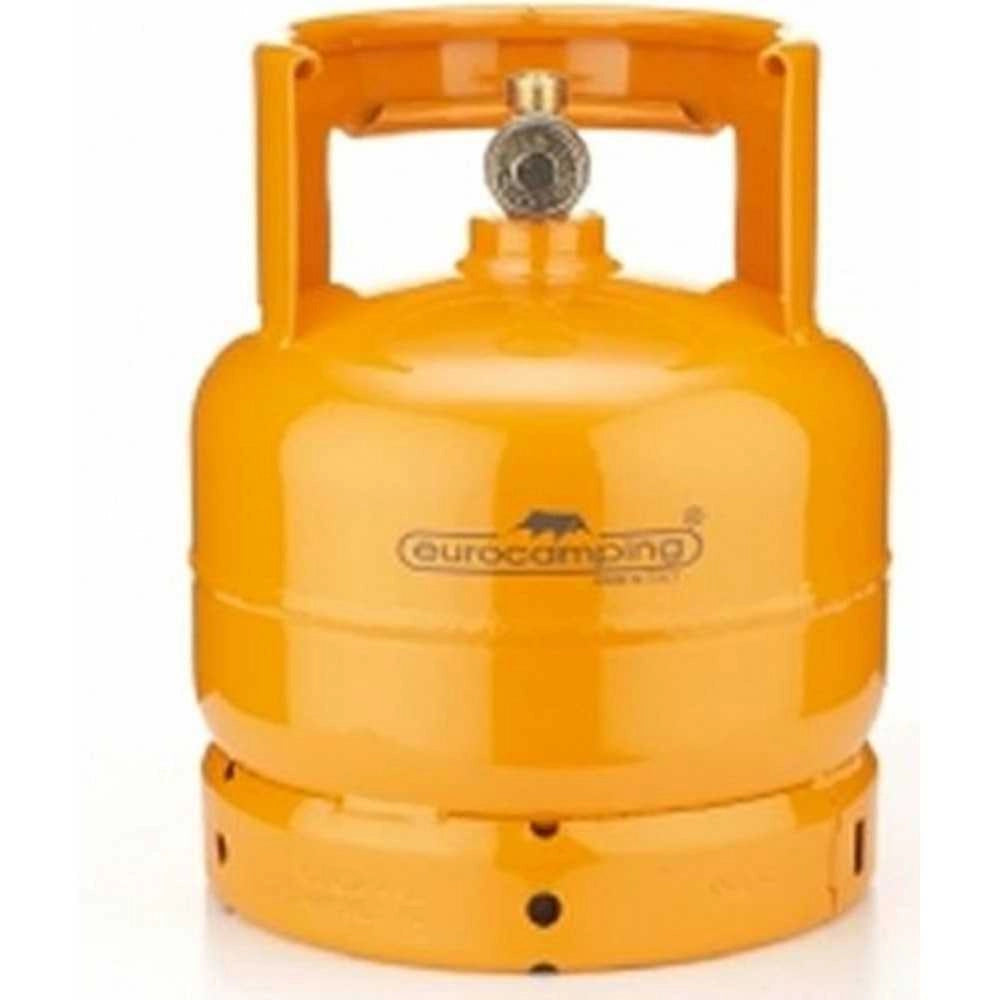 BOMBOLA GAS 2KG PROPANO RICARICABILE VUOTA CAMPING FORNELLINO - EUROCAMPING