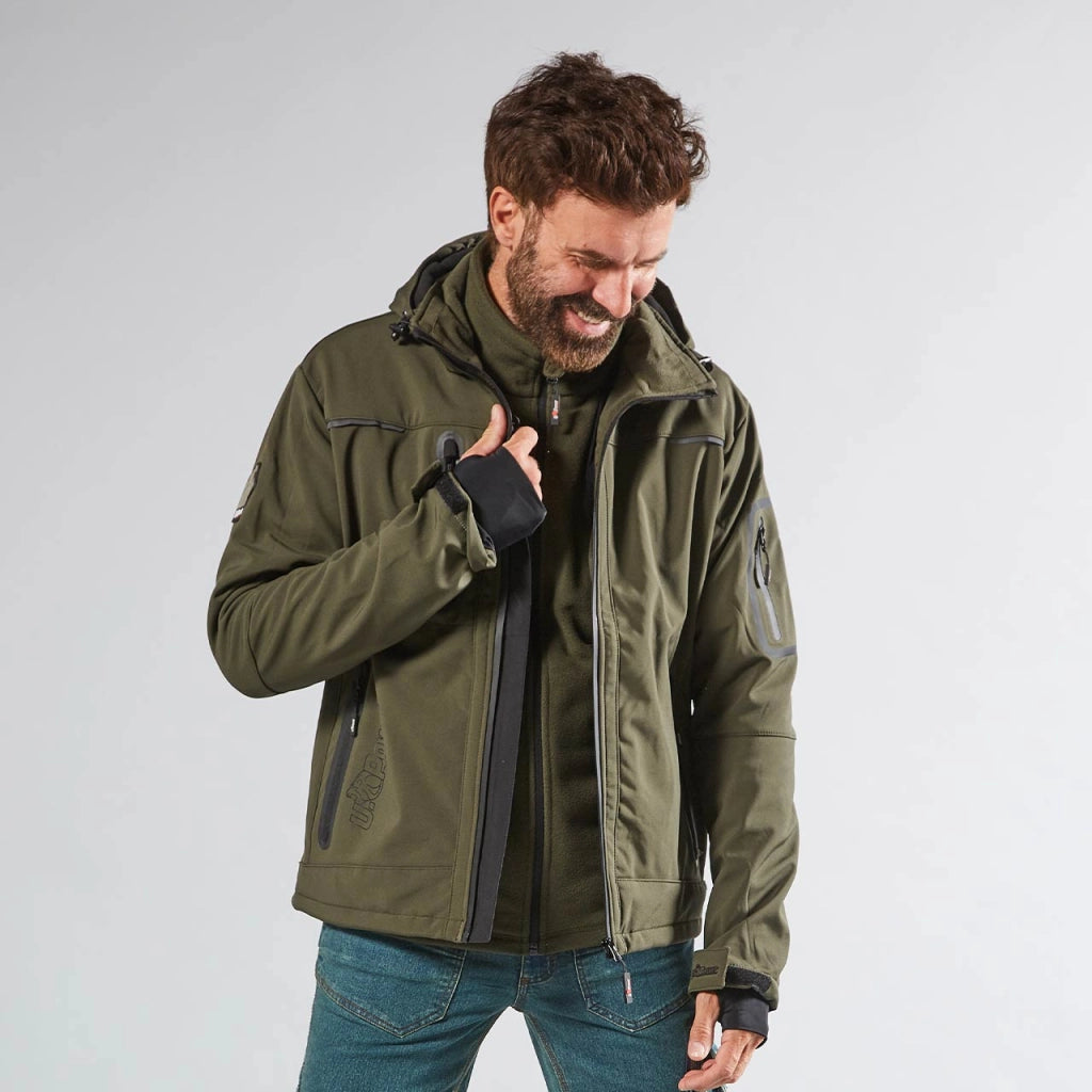 U-Power GIACCA SOFTSHELL SPACE Col. Verde  Mis.   M
