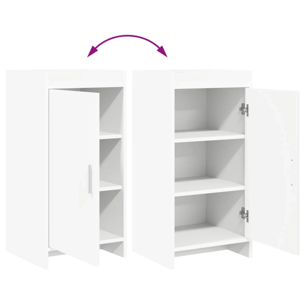 Credenza Bianco 40 x 36 x 80 cm Legno ingegnerizzato 8011051