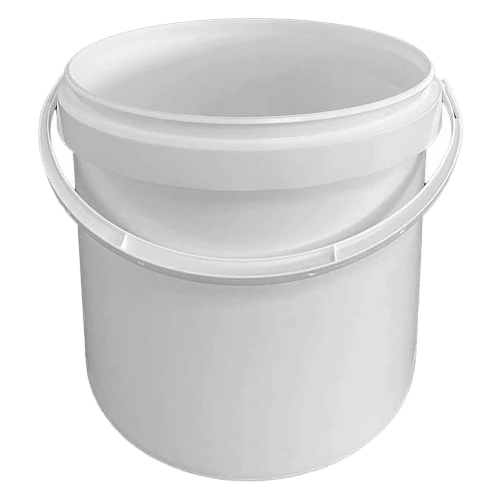 SECCHIO PLASTICO TRONCO CONICO Lt. 6  - Ã? 19 x h.21 cm