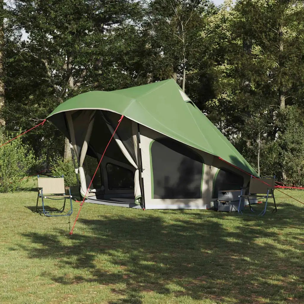 Tenda Tipi con tetto-Tenda da campeggio Verde 508 x 470 x 300 cm taffet¨¤