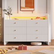 Buffet con LED - Xylo - 120??40??75 cm - Design Onde Bianco