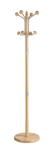 Attaccapanni Herdasa legno di faggio finitura naturale 180x37x37