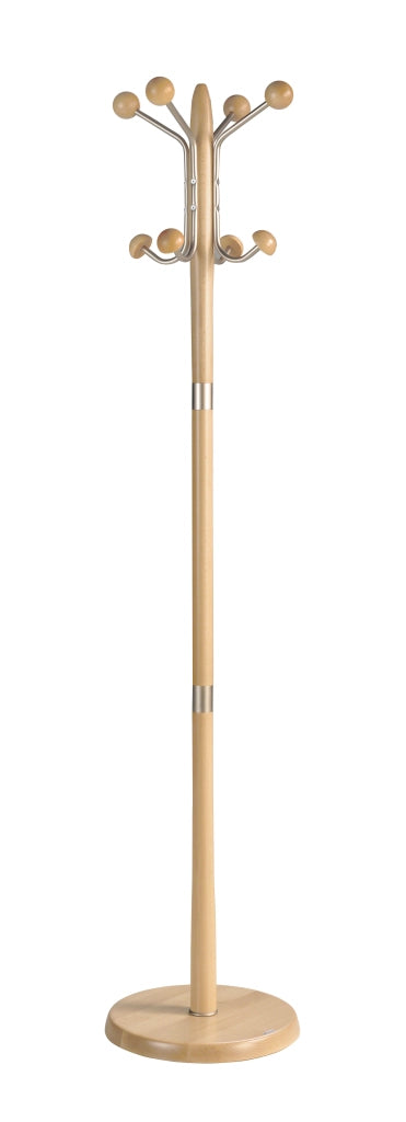 Attaccapanni Herdasa legno di faggio finitura naturale 180x37x37