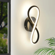 ZMH Moderna lampada da parete a LED da 7W con 8 forme per interni per scale e camera da letto