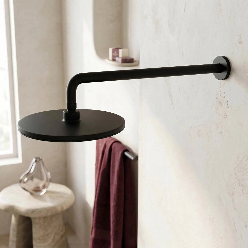 Soffione Doccia Rotondo Rea Js-021b Black