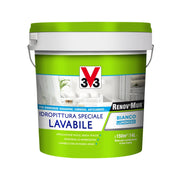 V33 RENOVMUR LAVABILE BIANCO OPACO LT.14- V33- 1,0 pz