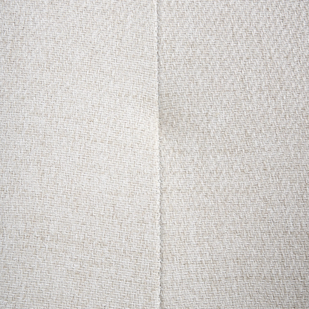 Set di 2 sedie da pranzo beige chiaro girevoli senza braccioli design scandinavo