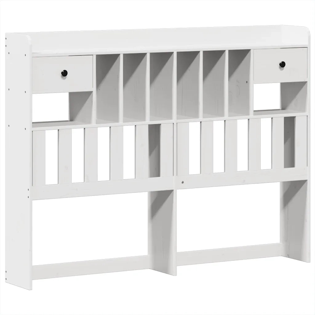Giroletto senza Materasso Bianco 150x200 cm Legno Massello Pino 3323258