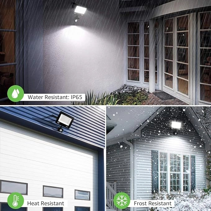 PROIETTORE A LED CON SENSORE 20W - 1600Lm - 6000K