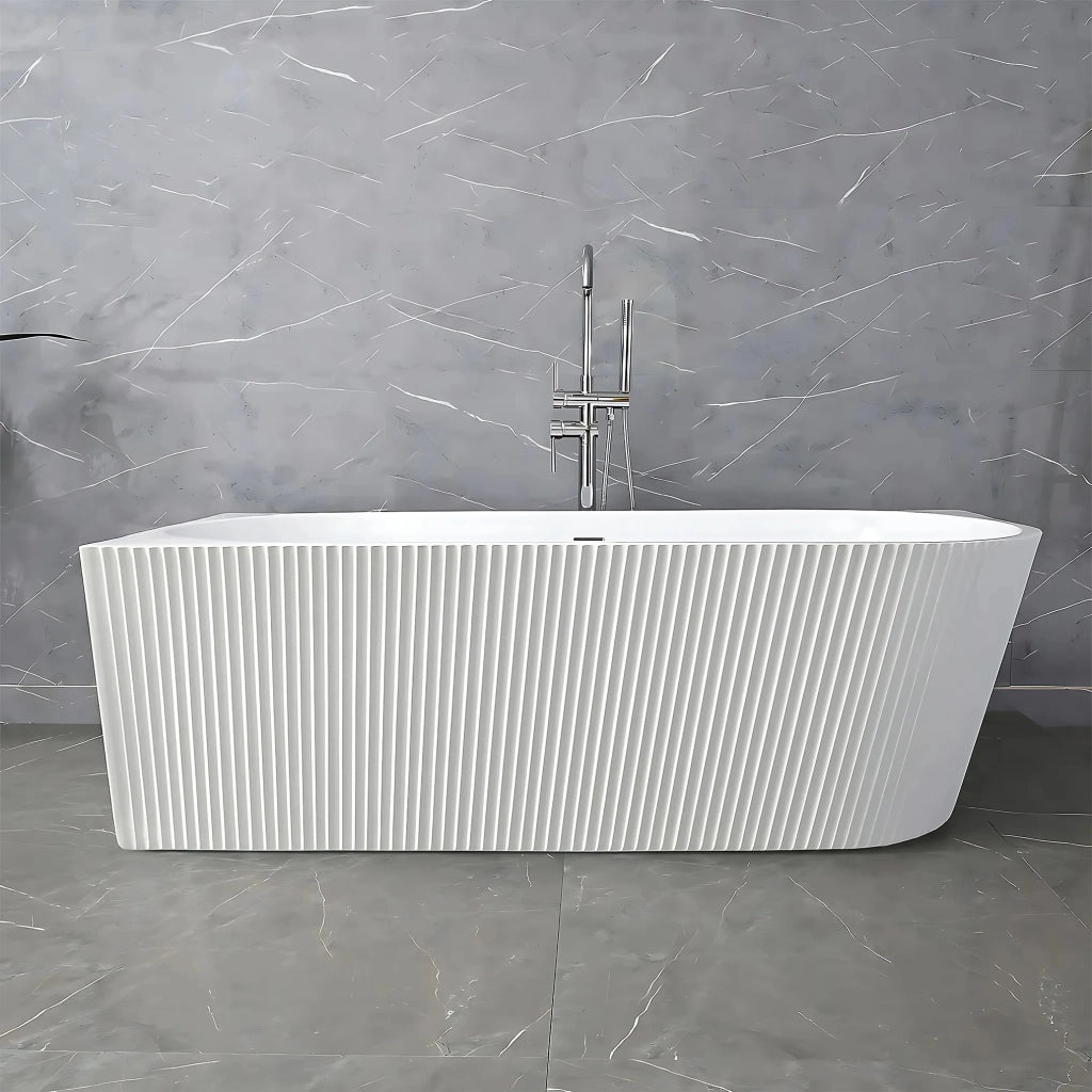Vasca Bagno Wenus Sinistra 170cm Copritappo nero