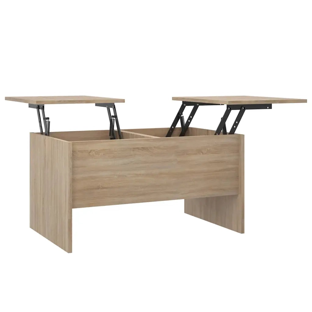 Tavolino Salotto Rovere Sonoma 80x50x42,5 cm Legno Multistrato 809731