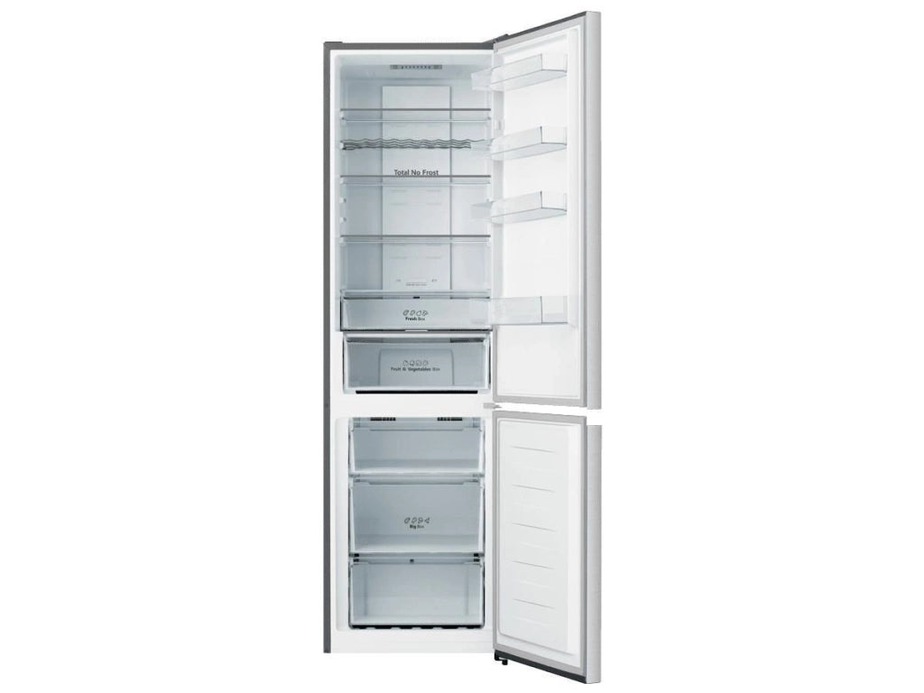 Hisense RB440N4BCE Frigorifero Combinato 336 L 200 cm Classe E 39 dB No Frost Multi Air Flow colore Inox