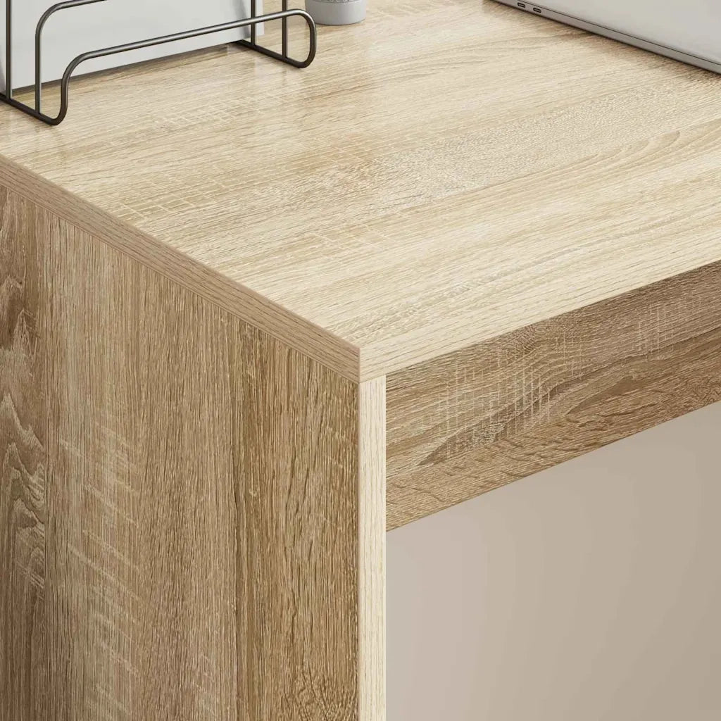 Scrivania | Tavolo da Ufficio Rovere Sonoma 109 x 50 x 78 cm Legno multistrato