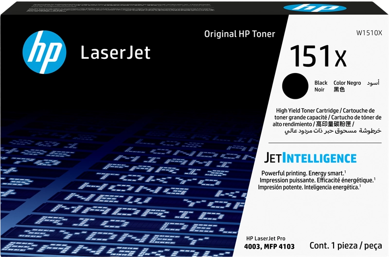 ORIGINAL HP toner nero W1510X 151X ~9700 Seiten